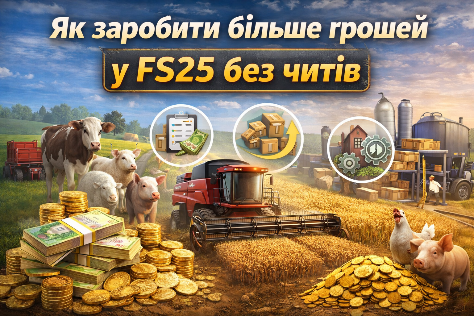 Як заробити більше грошей у FS25 без читів