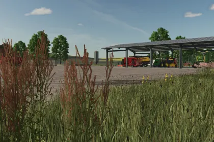 Unglaubliche Kuhfarm mit leistungsstarken Traktoren für Farming Simulator 25 — 1