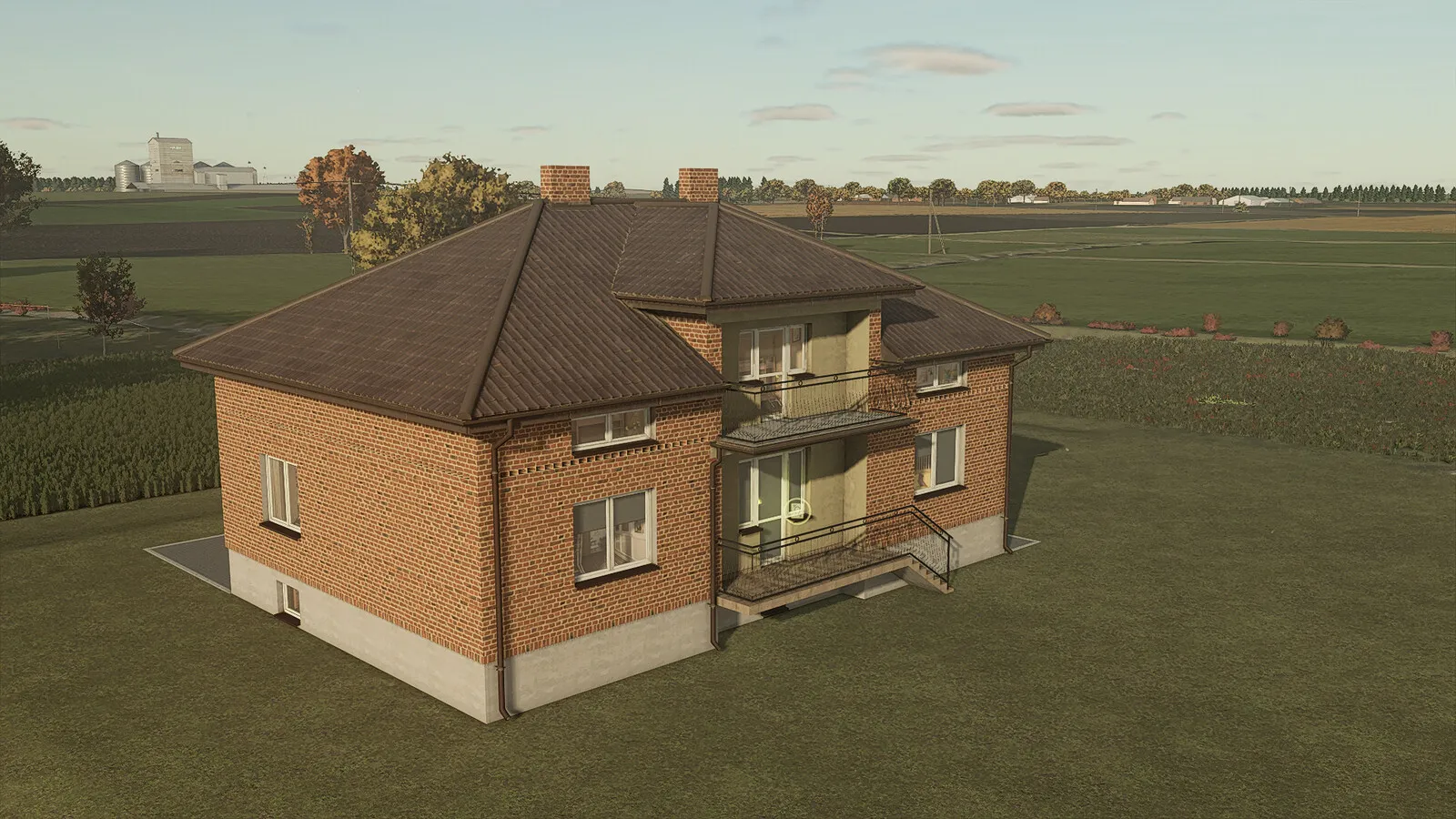 Comfortable European House for Farming Simulator 25
