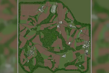 Чарівна карта Birgland для Farming Simulator 25 — 2