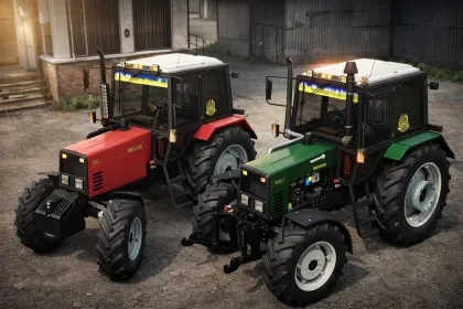 Мод на трактор MTZ 892 UA v1.0.0.0 для Farming Simulator 25