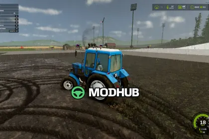Мод на Геймплей/Фізику Mud System Physics V1.0.2.0 для Фермер Симулятор 25