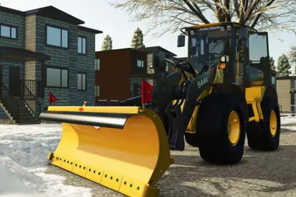 Потужний Фронтальний Навантажувач John Deere 544K для Farming Simulator 25 — 1