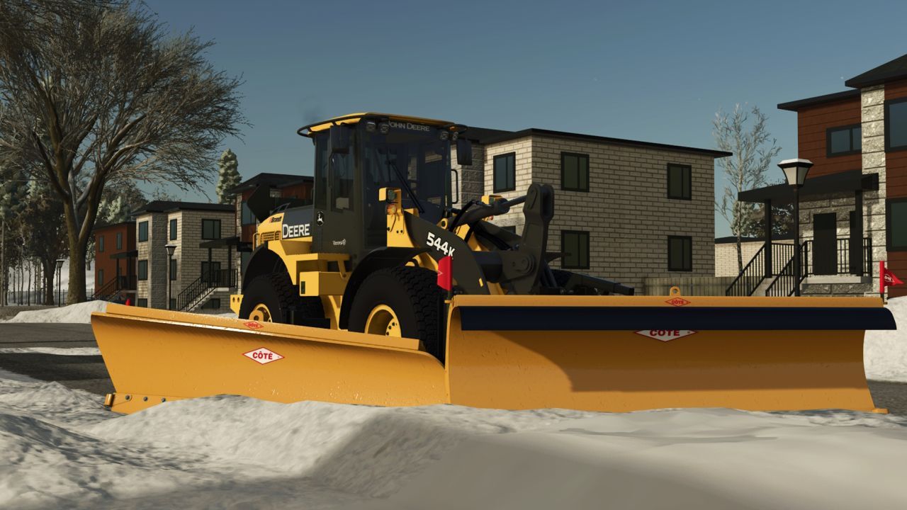 Потужний Фронтальний Навантажувач John Deere 544K для Farming Simulator 25 - Скріншоти