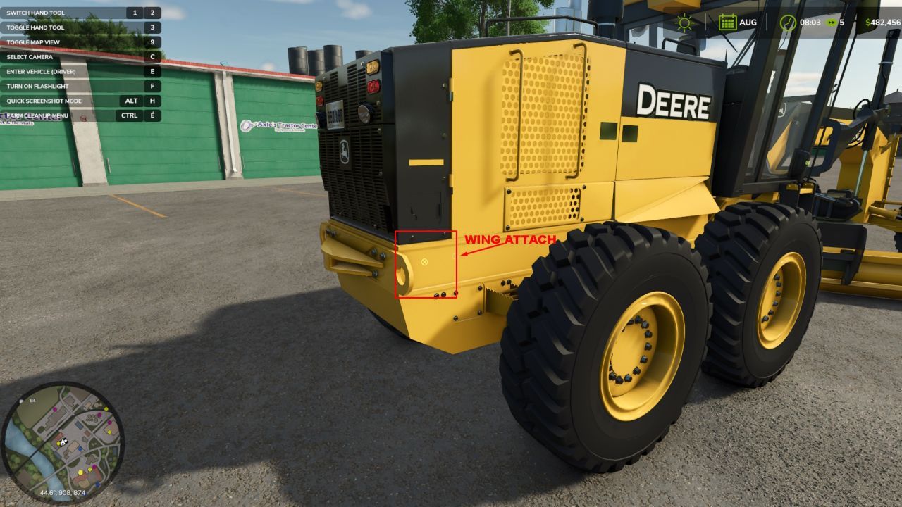 Ефективний Грейдерний Пак John Deere Grader Pack для Farming Simulator 25 - Скріншоти
