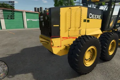 Ефективний Грейдерний Пак John Deere Grader Pack для Farming Simulator 25 — 5