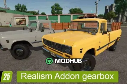 Mod für die legendäre realistische Getriebe RealismAddon Gearbox V0906 für FS25
