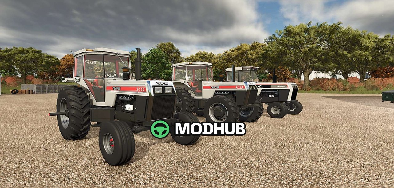 Mod for Legendary Tractors White Field Boss and Workhorse v1000 for FS25 — Full Conversion