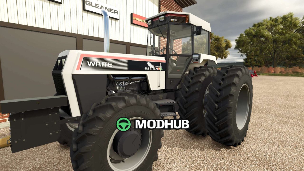Mod for Legendary Tractors White Field Boss and Workhorse v1000 for FS25 — Full Conversion
