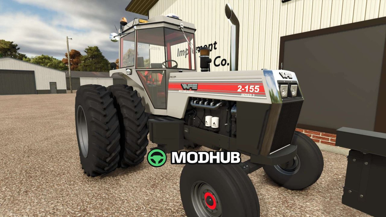 Mod for Legendary Tractors White Field Boss and Workhorse v1000 for FS25 — Full Conversion