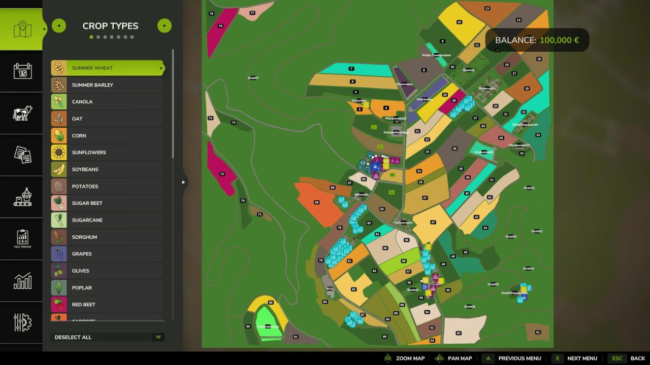 Karte Chornberg für Farming Simulator 25