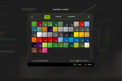 Teleskoplader Sennebogen G340/Fendt Cargo T740 für Farming Simulator 25 — 3