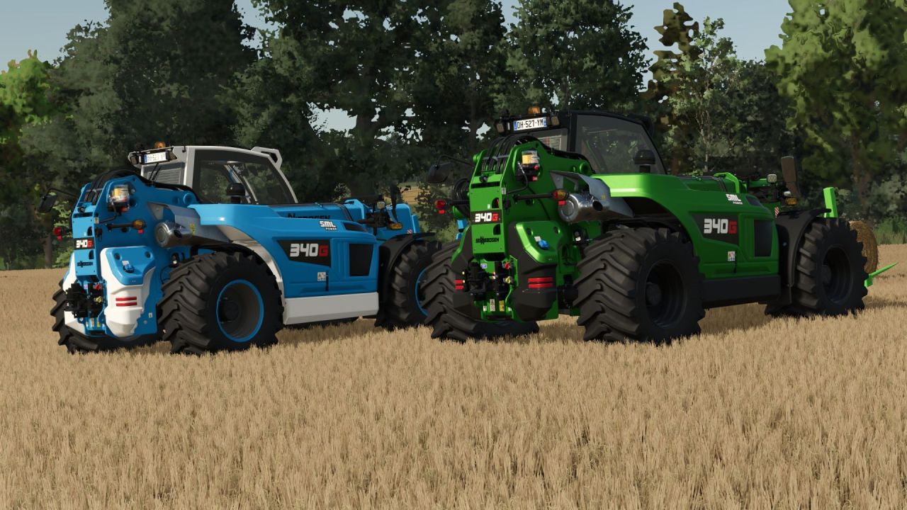 Teleskoplader Sennebogen G340/Fendt Cargo T740 für Farming Simulator 25