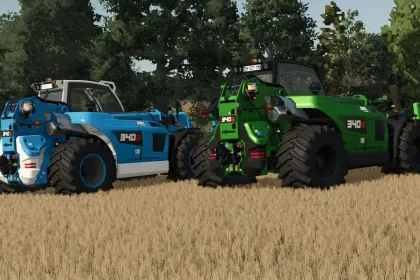 Teleskoplader Sennebogen G340/Fendt Cargo T740 für Farming Simulator 25 — 5