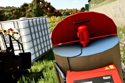 Realistyczna Paleta Mleka Milk Palette for Realistic Food do Karmienia Młodzieży w FS25 — 1