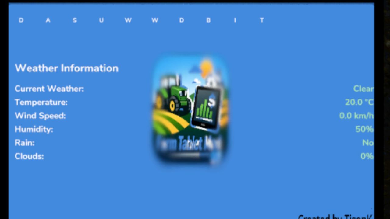 Ефективний Farm Tablet для Farming Simulator 25 — Зручний Планшет-Хаб (FS25) - Скріншоти