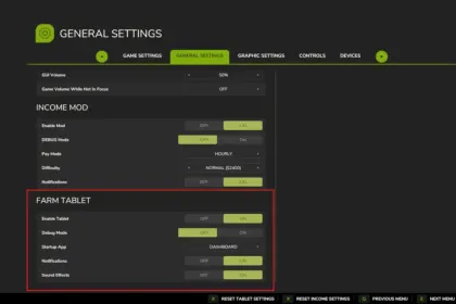 Effizientes Farm Tablet für Farming Simulator 25 — Bequemer Hub-Tablet (FS25)