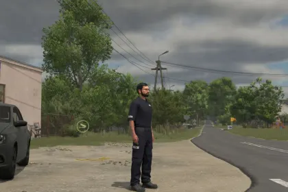 Polish Police Uniform for Farming Simulator 25
