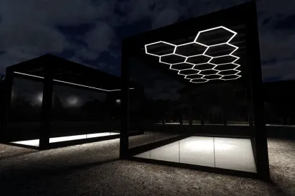 Modern Showroom Container — Stylish Garage-Showroom for Cars in Farming Simulator 25 — 5