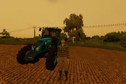 Traktor Landini Powerfarm für Farming Simulator 22
