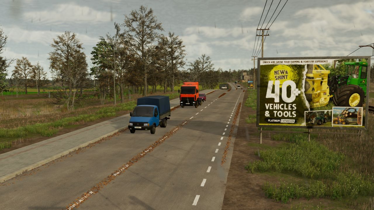 Average Traffic Mod for Farming Simulator 22