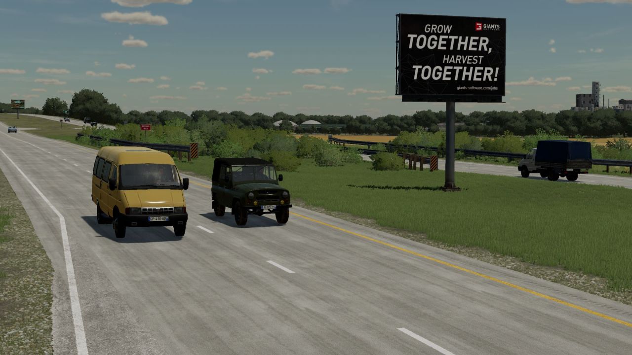 Average Traffic Mod for Farming Simulator 22
