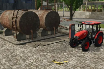 Ефективні Refillable Tanks для FS25 — Паливо, Насіння, Добрива та Вода на Фермі