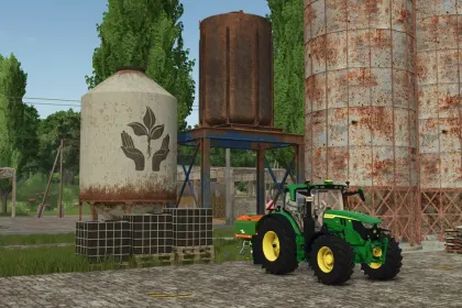 Ефективні Refillable Tanks для FS25 — Паливо, Насіння, Добрива та Вода на Фермі