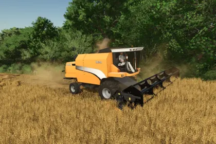 Потужний Комбайн Valtra BC4500 (4x2/4x4) для Швидкого Збирання врожаю у FS25
