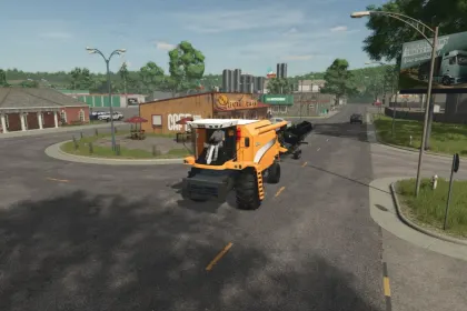 Потужний Комбайн Valtra BC4500 (4x2/4x4) для Швидкого Збирання врожаю у FS25