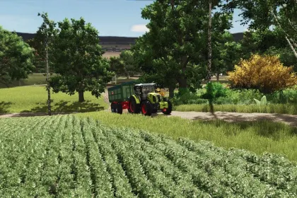 Легендарна Карта Pirambeiras Map для Farming Simulator 25 — Бразильські Пагорби та Великі Поля — 5