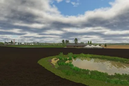 Легендарна Карта Pirambeiras Map для Farming Simulator 25 — Бразильські Пагорби та Великі Поля — 6