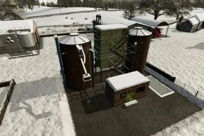 Legendarny Old Czech Silo — Elastyczne Zbożowe Magazyny z Rozszerzeniem do FS25 — 3