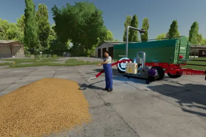 Pneumatic Conveyor System JASKO for Farming Simulator 22 — 2