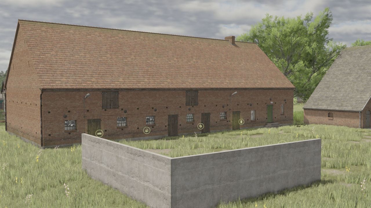 Alte deutsche Gebäude für Farming Simulator 25