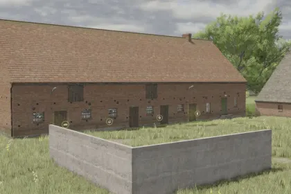 Alte deutsche Gebäude für Farming Simulator 25 — 4