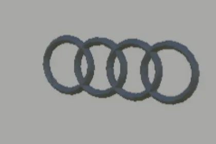 Audi Logo (Prefab) for Farming Simulator 25