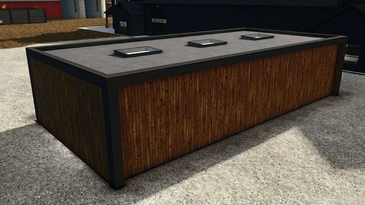 Moderne Autohäuser Car Showroom für Farming Simulator 25 — Stilvolle Garage für Technik