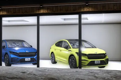 Moderne Autohäuser Car Showroom für Farming Simulator 25 — Stilvolle Garage für Technik — 3