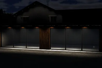 Moderne Autohäuser Car Showroom für Farming Simulator 25 — Stilvolle Garage für Technik — 4