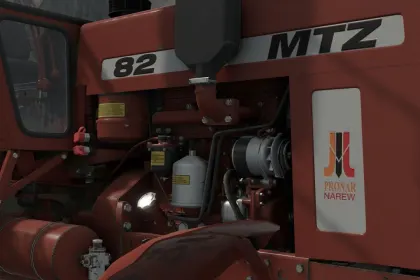 Трактор MTZ 82 для Farming Simulator 25 — 4