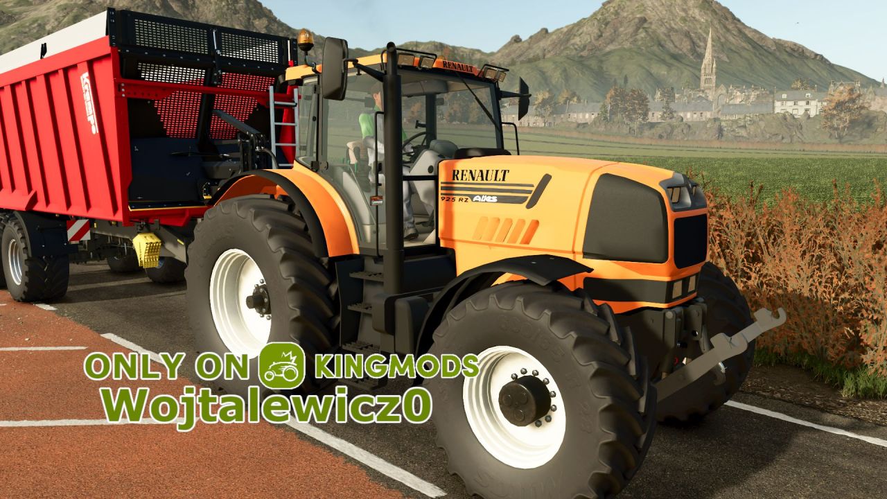 Traktor Renault Atles 900RZ Series do Farming Simulator 25