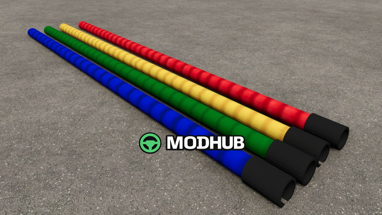 Mod für Dekorationen Public works pipe pack V1000 für Farming Simulator 25