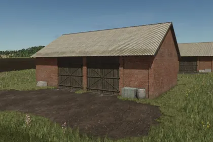 Ефективний Пакет Сарїв Barns Package для Зберігання Техніки у Farming Simulator 25 — 2