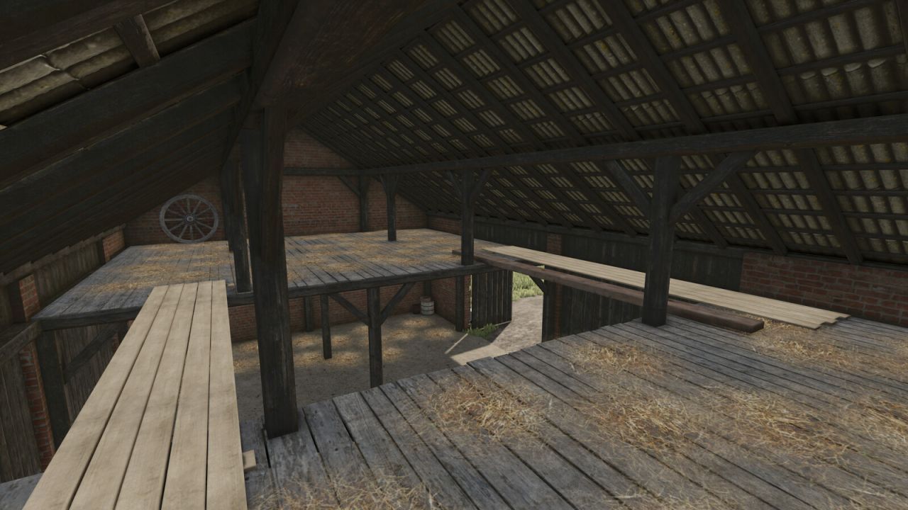 Ефективний Пакет Сарїв Barns Package для Зберігання Техніки у Farming Simulator 25 - Скріншоти