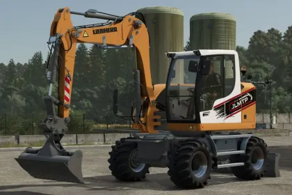 Lader Liebherr A910 für Farming Simulator 25