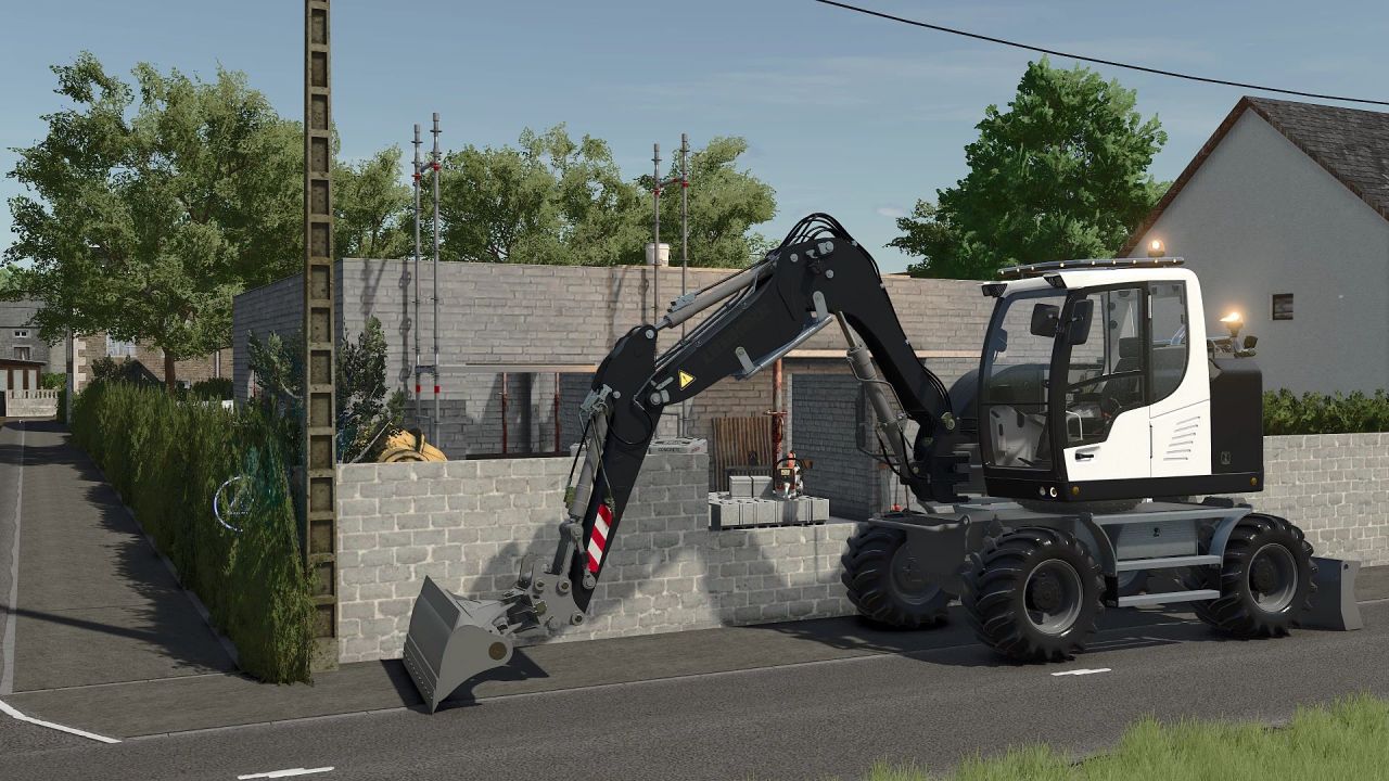 Lader Liebherr A910 für Farming Simulator 25