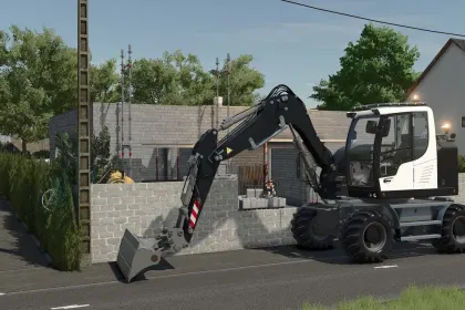Lader Liebherr A910 für Farming Simulator 25 — 2