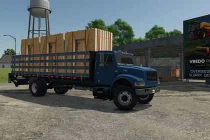 Truck International 4900 Stakebed for Farming Simulator 25 — 4
