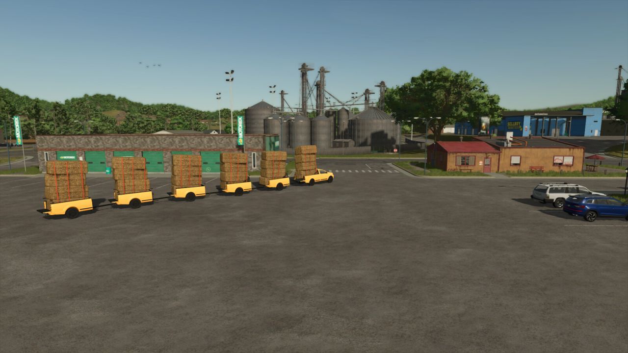 Ефективний Причіп PickUp Trailer для Пікапів 1986 та 2017 у Farming Simulator 25